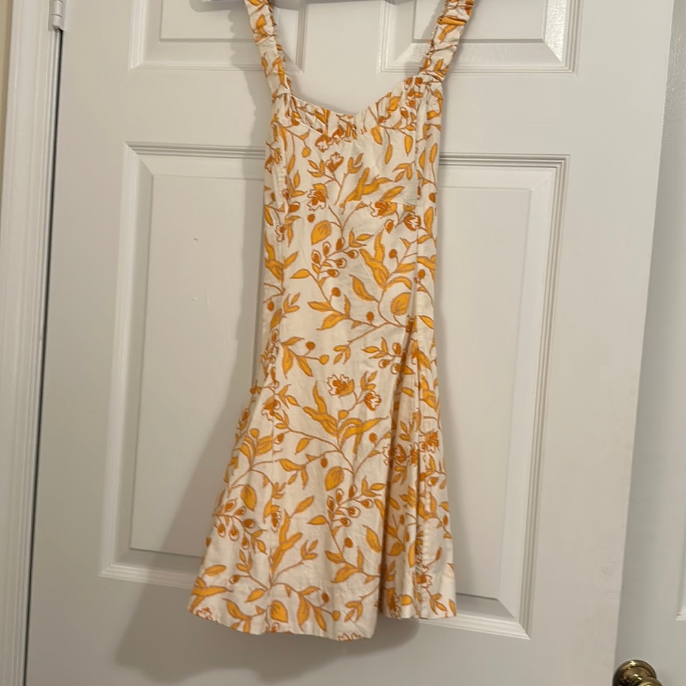Anthropologie Maeve printed mini dress